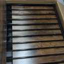 Dog Crate Furniture Foldable with Dog Bed Mat, 27" No Assembly Decorative Dog Kennel Indoor, Heavy Duty Small Collapsible Dog Crates for Small Dogs (Under 25 lb), Wooden Dog Cage