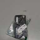 QLTYPRI Crossbody Wallet Case for Samsung Galaxy S24, PU Leather Phone Case with RFID Blocking Card Slots Holder Ring Kickstand Wrist Strap Lanyard Handbag Purse Cover for Samsung S24  Black