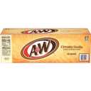 A&W Cream Soda, 12 fl oz cans, 12 pack