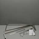 KOKOSIRI Bath Towel Bars Bathroom 3-Tiers Ladder Towel Rails Towel Holders Wall Mounted Towels Shelves Rack Brushed Stainless Steel, B5006BR-L24