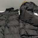 JiAmy Kids 2 Piece Snowsuit Set Girl Winter Hooded Puffer Jacket & Snow Bib Pants Boy Ski Suits Ultralight Outfit 4-5 Y