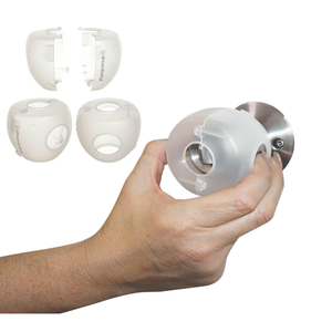 Door Knob Child Proof Safety Covers - Fits Most Standard Doorknobs - Suitable for Push & Twist Locks