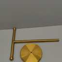 Hand Towel Holder Gold, Hand Towel Rack Stand with Heavy Weighted Base, Countertop Hand Towel Holder Stand for BathroomSUS304 Stainless Steel (Gold)