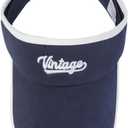 Sport Visors Sun Hat Vintage Letter Print Visors Empty Top Baseball Cap Outdoor Golf Tennis Adjustable for Women Men