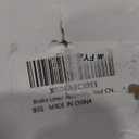 Brake Lever Assembly, Red CNC Double Disc Brake Lever Assembly for Motorcycle Scooter Bike (Black)