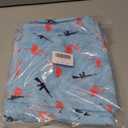 Mens Swim Trunks 7 Inch Inseam Board Shorts with Compression Liner Swimsuit Bathing Suit Quick Dry (Blue)