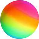 Playground Ball, 8.5 Inch Kickball for Kids Adults Indoor & Outdoor Dodgeball Handball Four Square Ball Schoolyard Game (Rainbow)