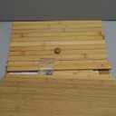 ROYALHOUSE Natural Bamboo Roll Top Bread Box Kitchen Food Storage - Assembly Required