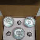 GMY MR16 Halogen Light Bulb 50W 12V GU5.3 Base, 720 Lumens, Dimmable Spot Light for Track Lighting, Recessed, Cabinet and Display Fixtures  6 Pack