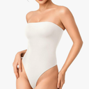 YEOREO Hyperflex Strapless Bodysuit Tube Top Off Shoulder Double Lined Thong Bodycon Slim Fit Summer Sexy Leotard
XL