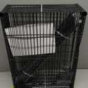 Huwena 4 Tier Mini Fridge Stand with Storage for Dorm Microwave Stand Over Mini Fridge Storage Shelf Adjustable Height Organizer for College Rooms Kitchen Pantry(Black)