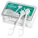 cleaings 15Pcs Mini Disposable Tongue Brushes with Cleaning Paste Beads and Floss Picks, Tongue Cleaners, Reduce Bad Breath, Tongue Scraper-Mint Flavor (Pack of 5)