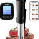 Sous Vide Cooker| Inkbird Wifi Sous Vide Mchine Sous vide Cooking Machine, 1000W Immersion Circulator with Recipes,Timer | Ultra-Quiet