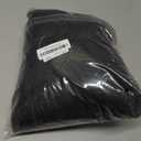 Table Covers for 6 Foot Tables, 2 Pack Black Washable and Wrinkle Resistant Stretch Tablecloths Rectangle 6ft for Events, Wedding, Banquets, Parties (72" x 30" (Rectangular) 2Pack)