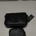 ALDO Women's Unilax Crossbody Bag, Black/Black