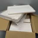 Freebat 4Tier Stackable Storage Bins with Lid, 23QT Storage Containers,Clear Foldable Plastic Drawer Storage on Wheels,Closet Organizers and Storage for Living Room,Bedroom,Office,Dorm