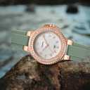 Ladies Watch Crystal Rhinestone Bezel Female Bling Casual Dress Waterproof Nurse Women's Wrist Watches,Analog Quartz