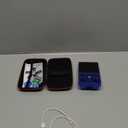 R36MAX Handheld Game Console, Retro Gaming Console with 4000mAh Battery 4.0IPS Screen, Open Source Linux System, with 64GB TF Card Portable Video Gaming Console, Transparent Blue