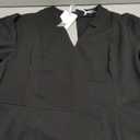 GRACE KARIN Work Dresses for Women 2025 3/4 Sleeve Sheath Business Dress Ruched Bodycon Office Cocktail Dress (Large, Black)