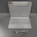 ESR for iPad Air 13 Inch Case Keyboard M4/M3/M2 (2026/2025/2024), Easy-Set Magnetic Stand, Portrait/Landscape Mode, Removable Case with Multi-Touch Trackpad, Rebound 360 Series, White