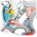 Caterbee Baby car seat Toys with Steering Wheel Center for Long Journeys (Car)