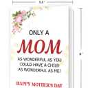 5 x Funny Mothers Day Card, Humorous Mother's Day Cards from Adult Son Daughter Child KidsToddler Baby, Happy Mothers Day Cards for Mom Mommy Mum