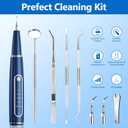 Ni-SHEN Dog Plaque Remover for Teeth,Pet Ultrasonic Tooth Cleaner,Teeth Cleaning Kit -Tartar Remover for Teeth Stains for Dogs and Cats (Blue)