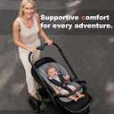 Innokids Stroller Seat Liner Pad with Adjustable Pillow (Light Gray)