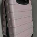 Wrangler Hardside Spinner Carry-On Luggage, Lilac, 22-Inch