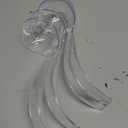 Plasticpro Disposable Plastic Soup/Punch Laddle Durable Heavy Duty Premium Serving Utensils Clear Pack of 4