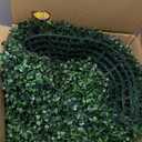 VEVOR 2 Pcs 16 Artificial Plant Topiary Ball, 4 Layers Faux Boxwood Balls, All-Year Green Faux Plant Decorative Balls for Backyard, Balcony,Garden, Wedding and Home Dcor