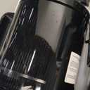 Juicer Machines - Wide Mouth Feed Chute with Self Feeding Hands-Free Design - Cold Press Juicer for Vegetables and Fruits - Juice Extractor Machine High Juice Yield - With Pusher (Medium, Black)