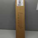 Coat Rack Wall Mount with Shelf, 17IN Wooden Coat Hanger Hooks Wall Mount with 5 Metal Hooks, Hanging Shelf with Hooks, Retro Walnut