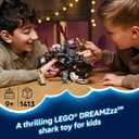 LEGO DREAMZzz Nightmare Shark Submarine Building Toy for Kids - Pretend Play Set & Figures for Boys & Girls, Ages 9+ - Rebuild as a Battleship or Submarine Toy - Gift Idea for Birthdays - 71500