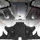 Aluminum Rear Skid Plate Fits for Tesla Model 3 2017-2025 & Tesla Model Y 2020-2024 Guard Plate Under Engine Guard Cover Chassis