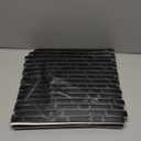 Black Peel and Stick Tile Backsplash 12"x12" Self Adhesive Wall Tiles for Kitchen Marble (10-Sheet)