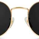 WearMe Pro - Reflective Lens Round Trendy Sunglasses