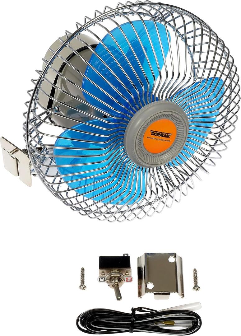 Dorman 7-942 12-Volt Oscillating Fan Universal Fit