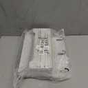 DRASTAR Mail Organizer Wall Mounted, Wooden Mail & Key Holder for Wall, Hanging Mail Organizer, Retro White Mail Basket for Home Office