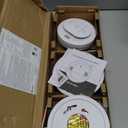 Kidde Smoke and Carbon Monoxide Detector, Hardwired with AA Battery Backup, Voice Alerts, Interconnectable, LED Status Lights, 85 dB Alarm, 5-inches, 30CUAR-V, 3 Pack