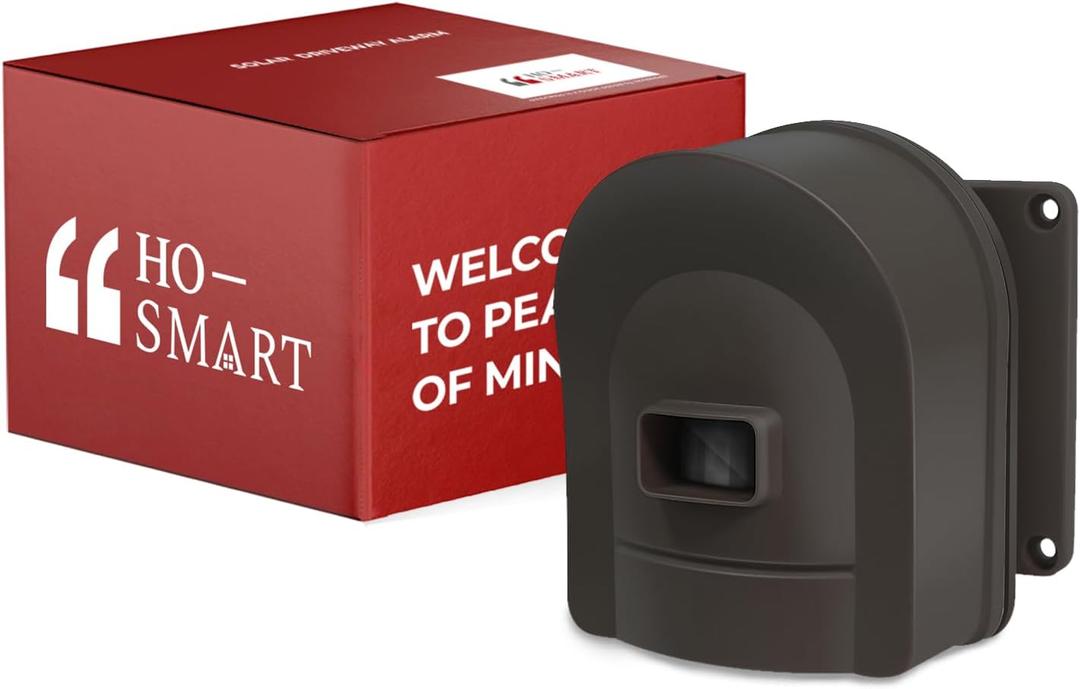 Supplemental Hosmart Driveway Alarm Sensor (1 Sensor Coffee Only, No Receiver)
