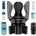 Car Cup Holder Expander, Cup Holder Extender Adapter with Expandable Arm and Adjustable Base, Compatible with Yeti Ramblers 14-64oz, Hydro Flasks 18-64oz Most Coffee Mugs Bottles & Cups (cup01)