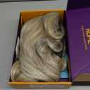 Blonde Synthetic Lace Front Wig,13x4 HD Lace Layered Wave Glueless Wigs for Women Daily Use 26IN