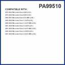PG Engine Air Filter PA99510 | Fits 2020-2025 Mercedes-Benz GLB250, 2021-2025 GLA250, 2020-2025 CLA250, CLA35 AMG, 2021-2025 GLB35 AMG, GLA35 AMG, 2019-2022 A220, A250, 2020-2023 A35 AMG