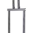 Playseat Floor TV Stand | Single Screen Monitor Mount | Supports Screens from 15 to 65 inches | Curved Screens up to 48 inches | Suitable for TVs & PC Monitors | Adjustable Height & Distance