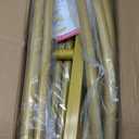 Metal Arch Backdrop Stand 7.2FT Gold Wedding Balloon Arched Backdrop Stand Square Arch Frame for Birthday Valentines Day Party Bridal Baby Shower Ceremony Decoration