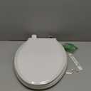 KOHLER 4636-RL-0 Cachet ReadyLatch Elongated Toilet Seat Slow Close, Soft Close Toilet Seat Quiet Lid, Contoured Grip-Tight Bumpers Installation Hardware, Apartment Essentials, White