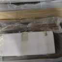 68-72" W x 79" H Frameless Double Sliding Shower Door with Soft-Close Quiet System, 5/16"(8mm) SGCC Tempered Glass Easy-Clean, Stainless Steel Hardware, Explosion-Proof Film, Matte Black