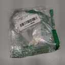 DELSWIN 4 Digit Combination Lock Disc Padlock with Hardened Steel Shackle Outdoor Combo Lock for Outdoor Gate Sheds,Storage Unit,Garage,Fence,Gym Locker(2 Pcs) (Silver)