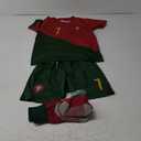 Soccer Jerseys Kids 7#10 Football Sports Fan for Boys Girls Youth Soccer Shirts and Shorts Stockings Set for 24